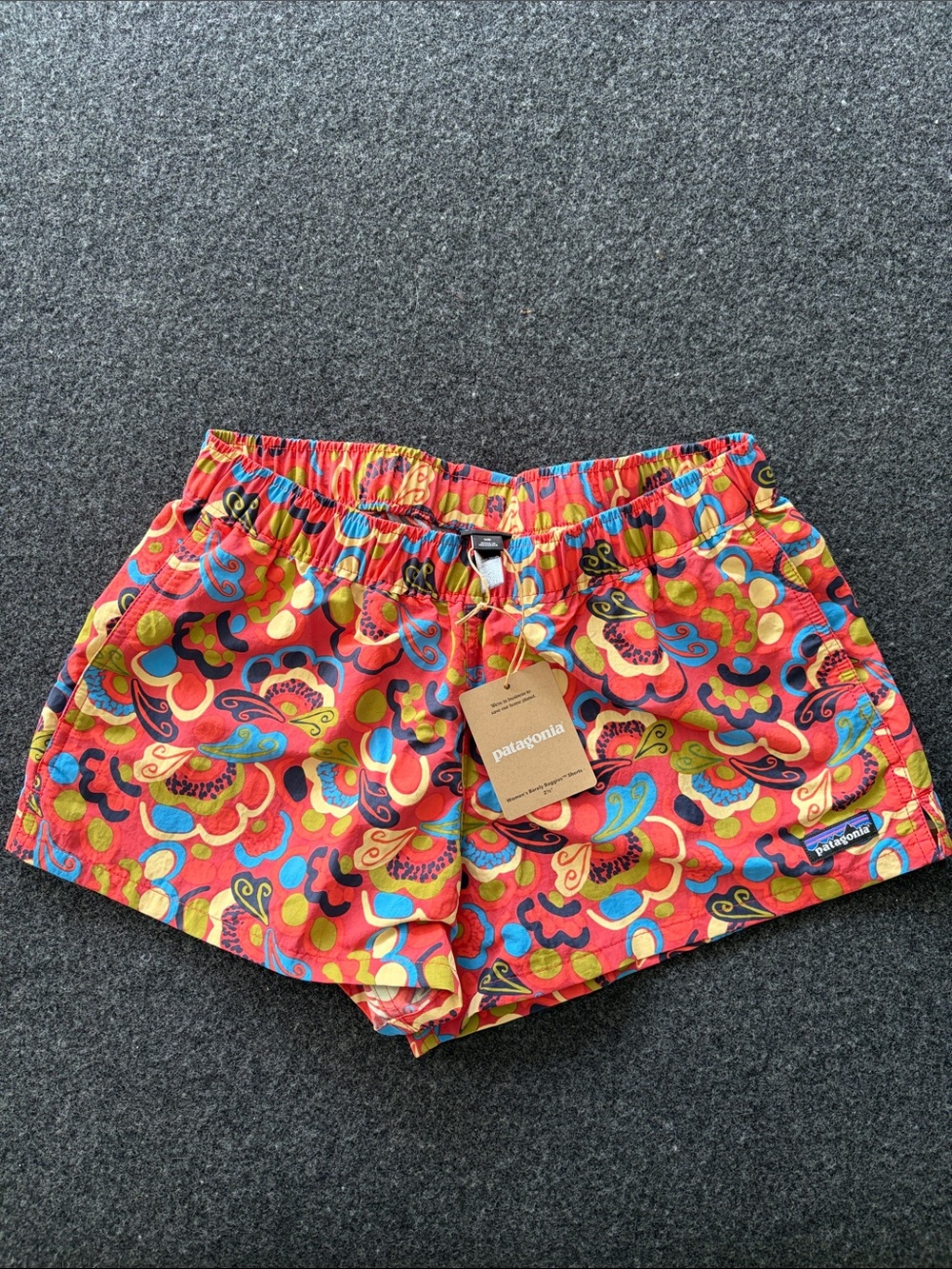 Patagonia Women's barely Baggies- 2.5 in inseam; XS